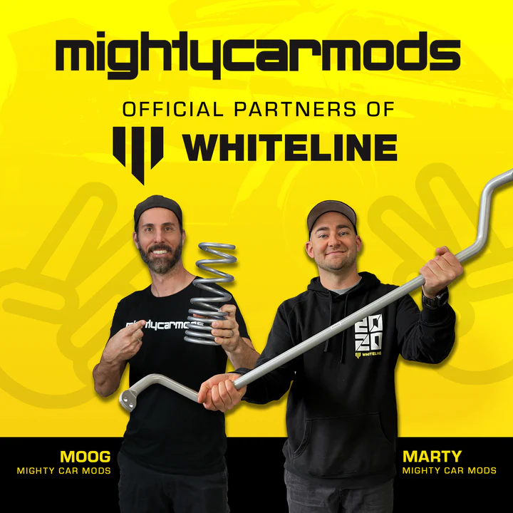 Mighty Car Mods Teams Up With WHITELINE