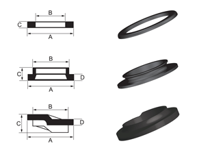 Bushing Type 9 - Coil Spring Seats And Spacer Bushing